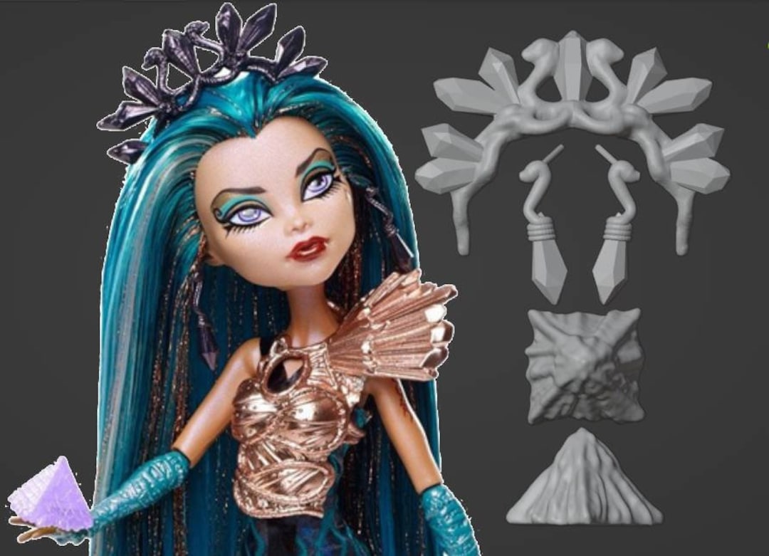 boneca monster high cleo de nile fca COMPLETA