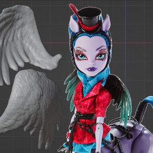 Avea Trotter Wings Replacements - STL DIGITAL FILE