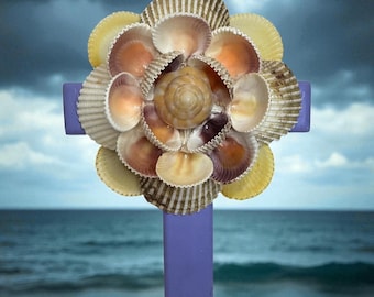 Coastal Faith – Unique Handmade Seashell Crosses with Florida Shells
