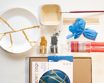 Mejor Kintsugi Kit Golg & Silver -DIY