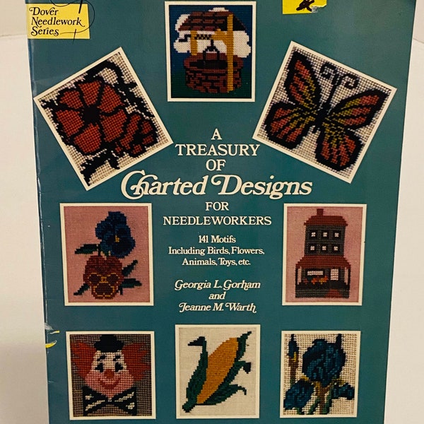 Dover Needlework Series- A Treasury of Charted Designs. 141 Motifs