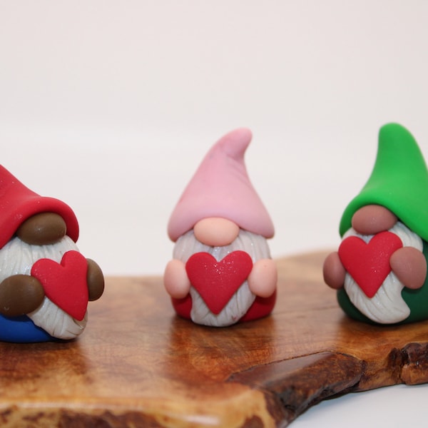 Valentine's Gnomes - Diverse Colors and Made to Order!