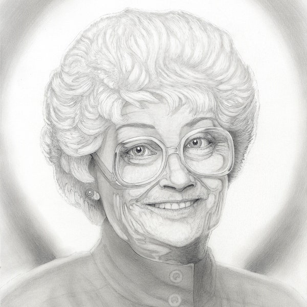 Golden Girls: Sophia Petrillo Herald / Estelle Getty Portrait