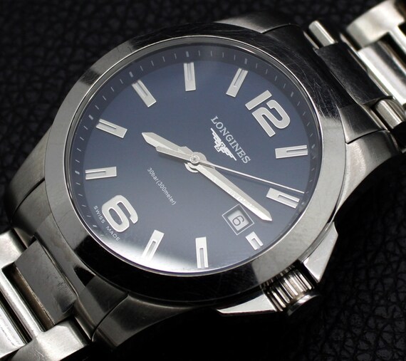 Longines Conquest 30bar Blue XXL Blue 