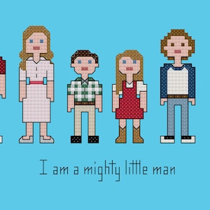 Parody Young Sheldon cross stitch pattern digital download - INSTANT DOWNLOAD PDF