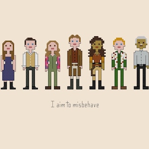 Parody Firefly cross stitch pattern digital download - INSTANT DOWNLOAD PDF