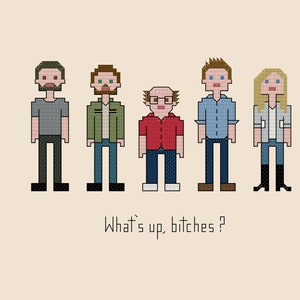 Parody It&#39;s Always Sunny cross stitch pattern digital download - INSTANT DOWNLOAD PDF