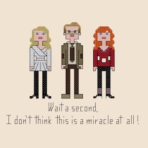 Parody Death Becomes Her cross stitch pattern digital download - INSTANT DOWNLOAD PDF