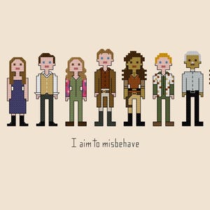 Parody Firefly cross stitch pattern digital download - INSTANT DOWNLOAD PDF