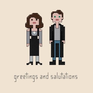 Parody Heathers cross stitch pattern digital download - INTSTANT DOWNLOAD PDF