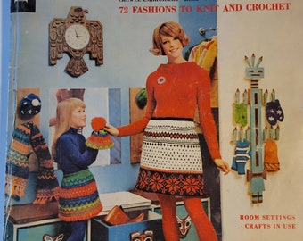 Vintage McCall's Needlework & Crafts Fall-Winter 1968-1969 Magazine