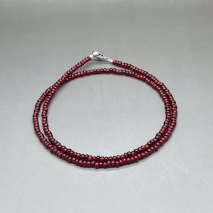 Collier Perles De Culture Et Rocaille Miyuki - Plaqué Or Blanc 18k, Neuf Avec étiquette