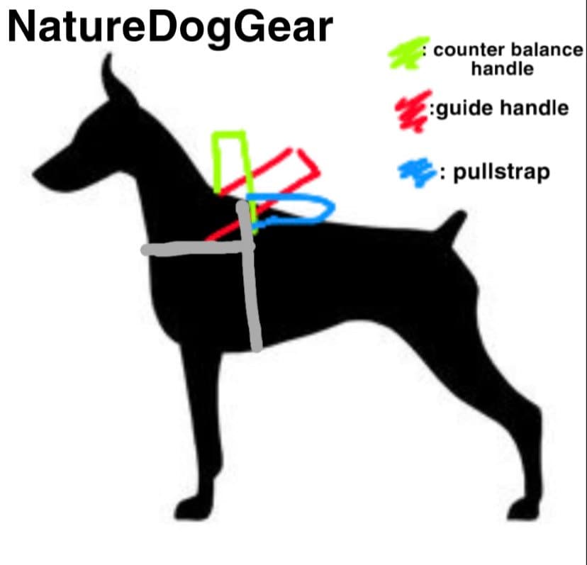 Guide Handle Counter Balance Handle Pullstrap Etsy