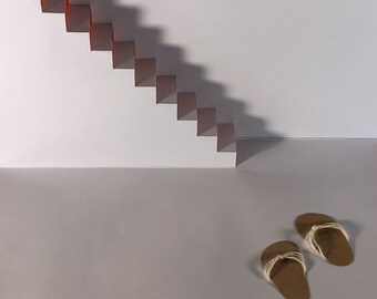 Gift, Decor, Wall Art, Handmade 3D Greeting Card, Graduation, New Job