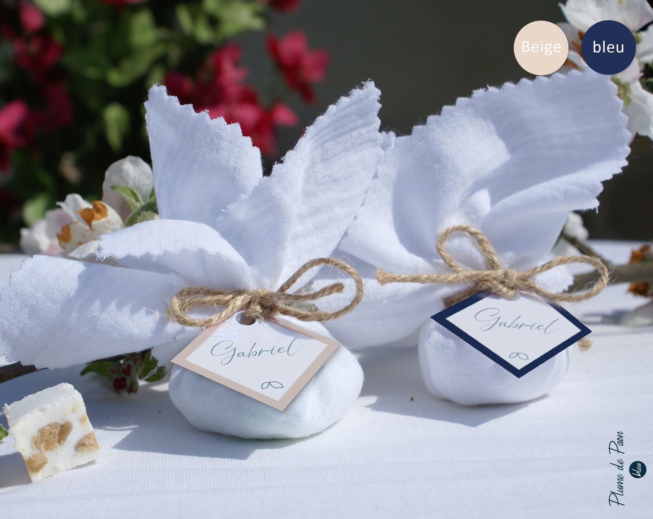 Mariage Chic Boite Dragee Mariage Originale Ballotin of Cloth Dragees Surprises of Guests - Etsy