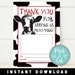 Chick-fil-a Gift Card Holder, Printable Gift Card Holder, Gift Card ...