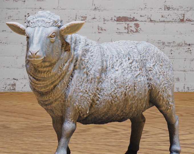 Sheep - True 28mm Scale - Epic Miniatures - Halfling Meadows