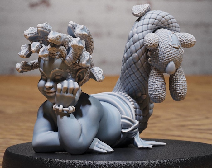 Baby Gorgon - 28/32mm Scale - Epic Miniatures - Goblin Camp