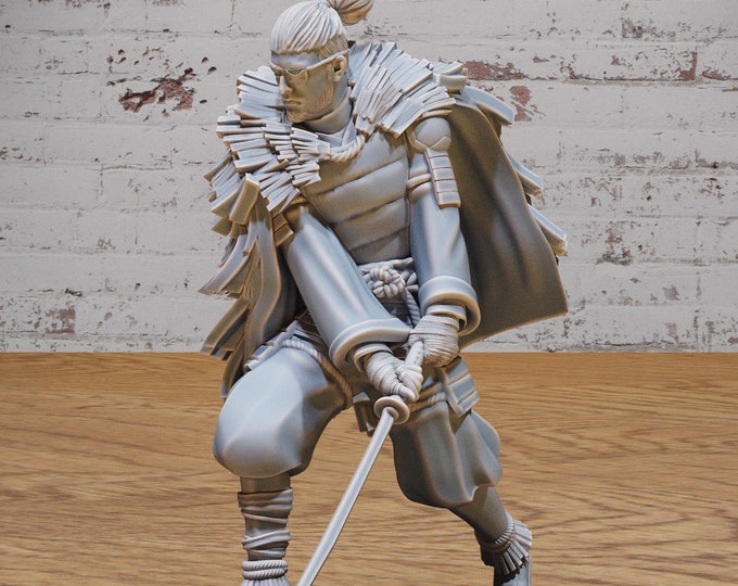 Legendary Ronin Swordsman - True 28mm Scale - Epic Miniatures - Legends Of The East