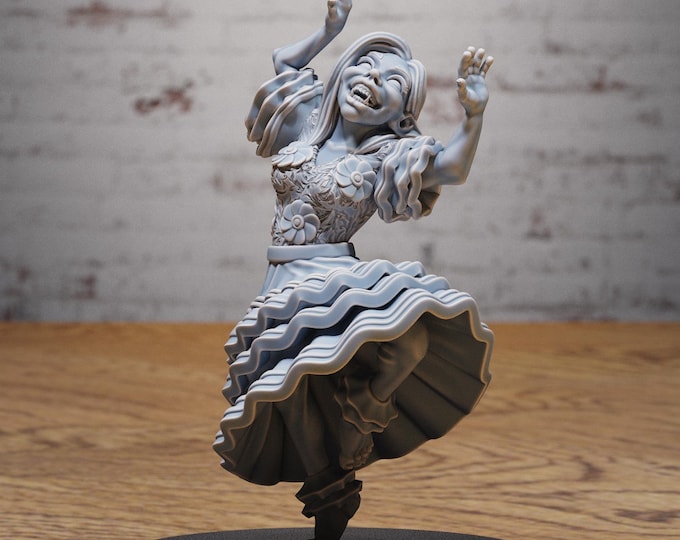 Goblin Tribe Bard - 28/32mm Scale - Epic Miniatures - Goblin Camp - Dungeons and Dragons - Pathfinder