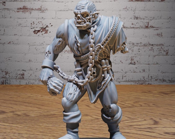 Zombie Villager Orc - True 28mm Scale - Epic Miniatures - Bloody Night