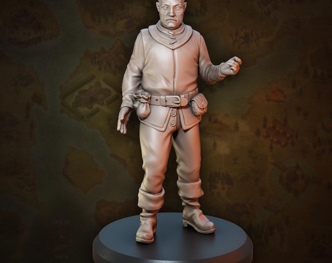 Male Villager Aelfric - 28/32/35mm - Great Grimoire - Dungeons and Dragons - Pathfinder - Great Folks - Townsfolk