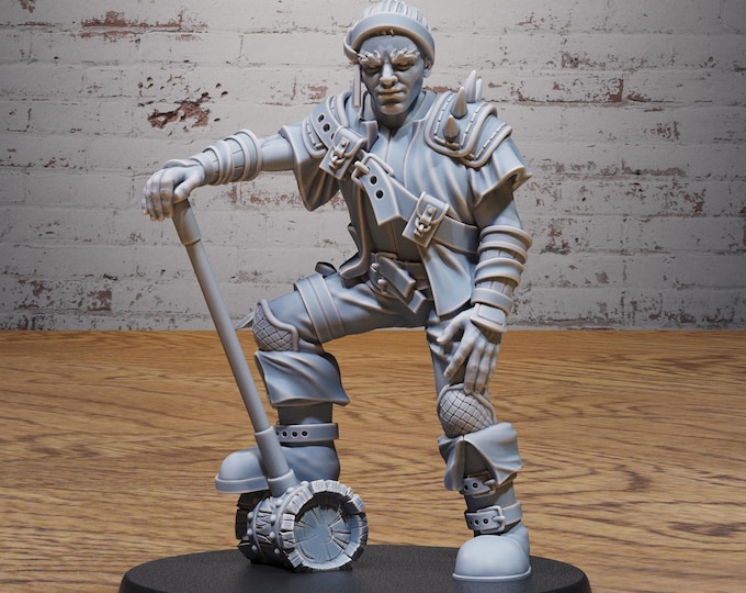Bandit Builder with Large Hammer  - True 28/32mm Scale - Epic Miniatures - Adventurers Guild