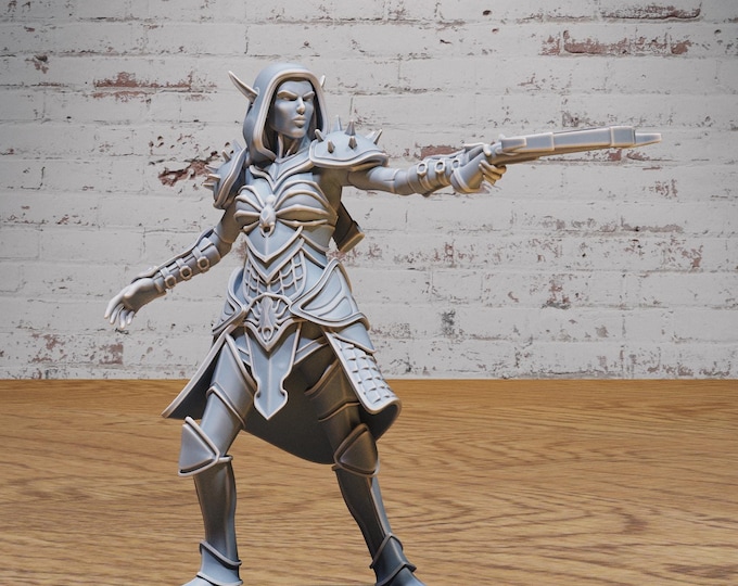 Dark Elf or Drow Army - Crossbow, Large Scythe, Spear - True 28mm Scale - Epic Miniatures - Vol. 2 16-18