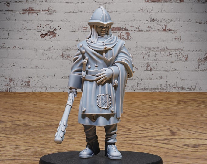 Female Town Guard - True 28mm Scale - Epic Miniatures