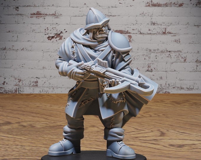 Orc with Crossbow Town Guard - True 28mm Scale - Epic Miniatures