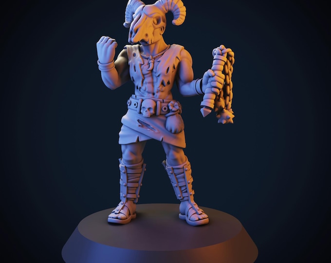 Venkalth Flagellant Cult Leader - Fantasy - 32mm - Good Doctor Creative