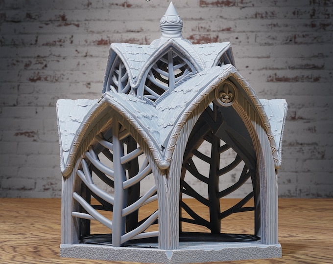 Garden Shrine (Wood) - 28mm Scale - Epic Miniatures - Chivalry Garden