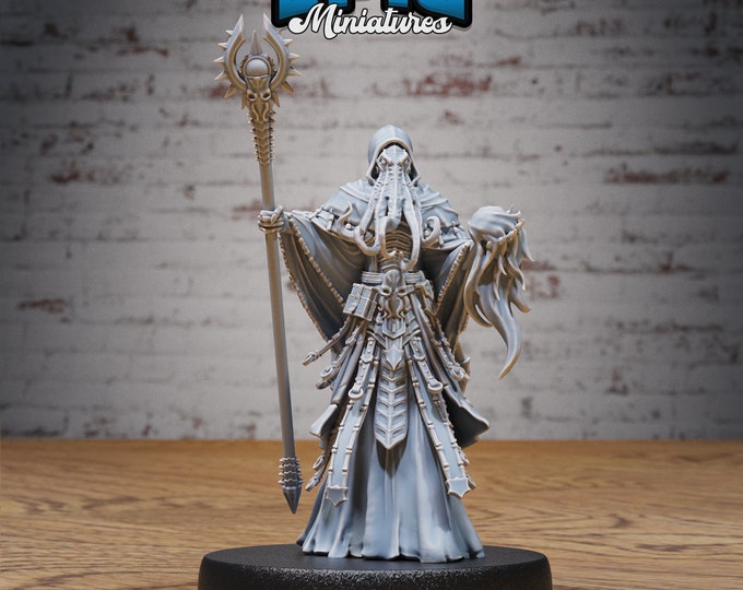 Mind Eater Liche - 28mm Scale - Epic Miniatures - Planar Adventures