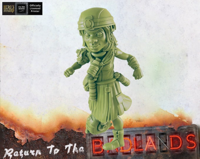 Child 3 - 32mm - Post-Apocalyptic - Return To The Badlands - EC3D Designs - Great for Games like Fallout Wasteland Warfare!