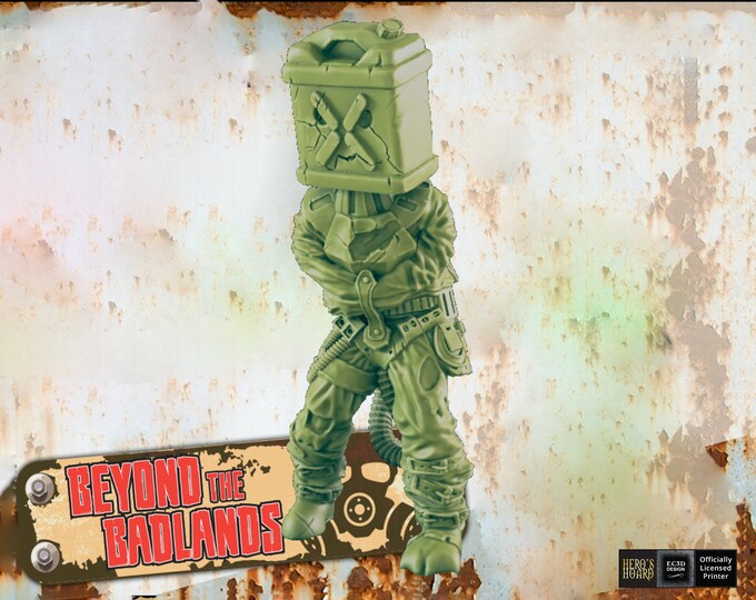 Wandering Lunatic - Post-Apocalyptic - 32mm - EC3D Designs - Beyond The Badlands