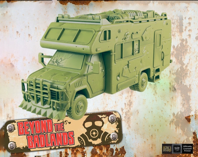 Wasteland Conversion Camper - Options described in the listing, Please read! - Post-Apocalyptic - 32mm - EC3D Designs - Beyond The Badlands