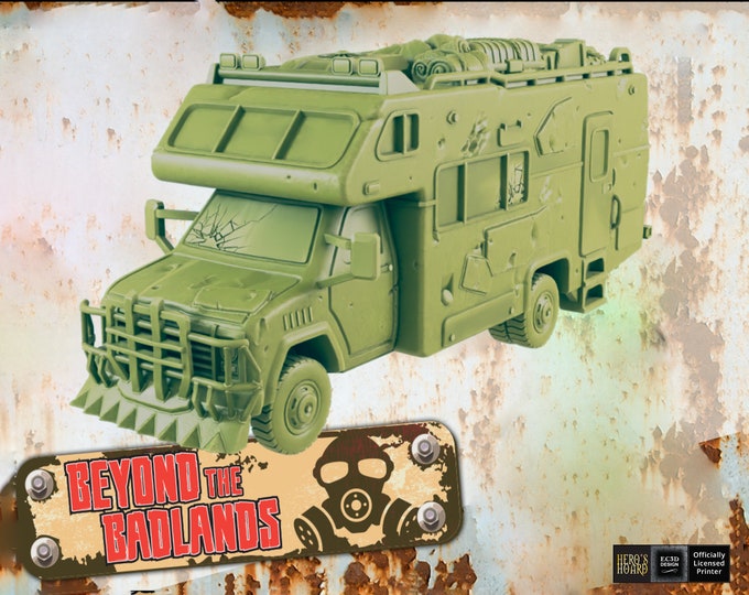 Wasteland Conversion Camper - Options described in the listing, Please read! - Post-Apocalyptic - 28 or 32mm - EC3D Designs