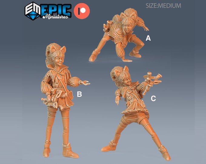 Squirrel Girl - 28mm Scale - Epic Miniatures