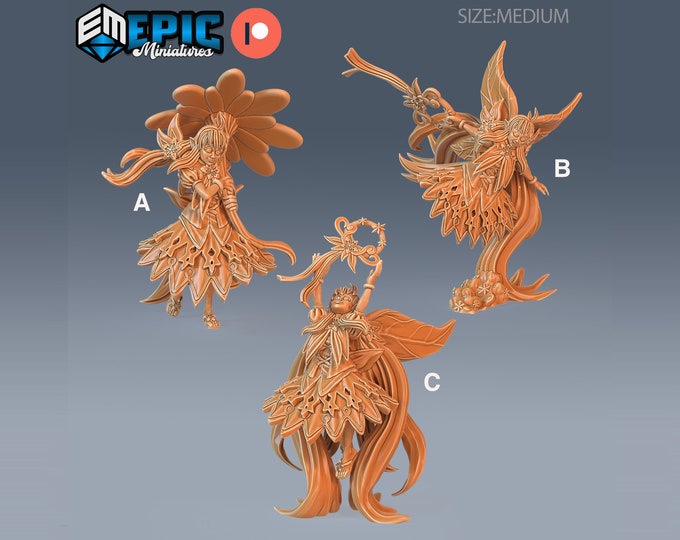 Flower Pixie - 28mm Scale - Epic Miniatures