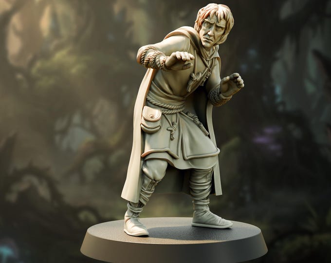 Fellion the Paranoid Elf - 28/32mm - The Printing Goes Ever On - Dungeons and Dragons - Pathfinder - Fantasy