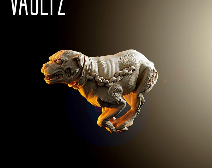 Zombie Dog 3 - 28mm or 32mm - VaultZ - For games like Zombicide, This Is Not A Test, County Road Z