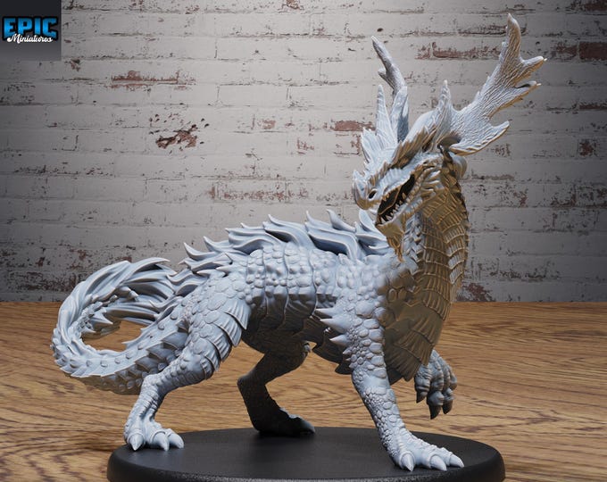 Forest Drake - 28mm or 32mm - Witch Forest - Epic Miniatures