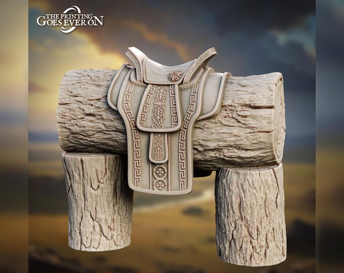 Saddle Stand - 28mm - The Printing Goes Ever On - Dungeons and Dragons - Pathfinder - Fantasy