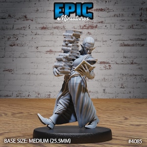 Elven Scholar - Villager - 28mm Scale - Epic Miniatures - Elven Storm