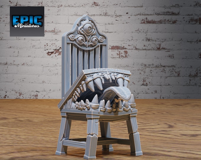 Mimic Chair - 28mm - Epic Miniatures- City Sewers