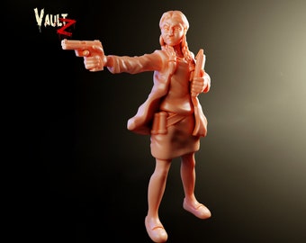 Rajani, científica superviviente - 32 mm - VaultZ - Para juegos como Zombicide, This Is Not A Test y County Road Z