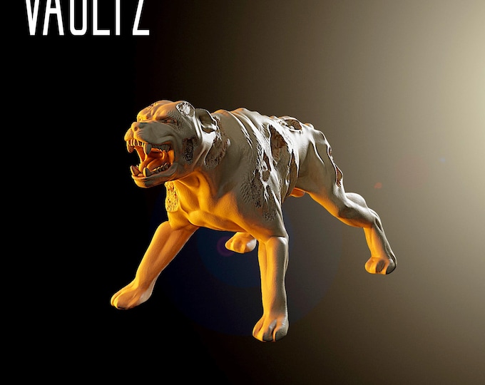 Zombie Dog 1 - 28mm or 32mm - VaultZ - For games like Zombicide, This Is Not A Test, County Road Z