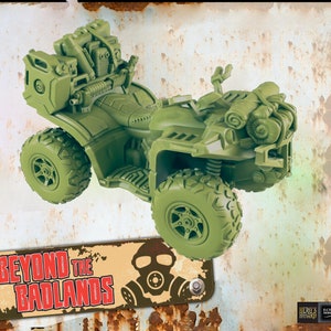 Wasteland Survival ATV - Post-Apocalyptic - 28 or 32mm - EC3D Designs - Beyond The Badlands
