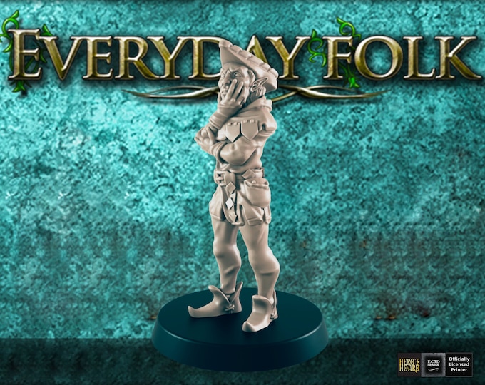 Elven Merchant - 28/32mm - Everyday Folk - Come get some townsfolk and villagers!
