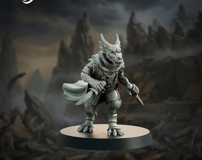 Kobold Adventurer - 28/32mm - The Printing Goes Ever On - Dungeons and Dragons - Pathfinder - Fantasy